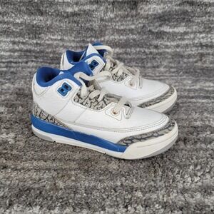 Jordan 3 Retro TD Toddler‎ Size 6C Washington Wizards Sneakers DM0966-148